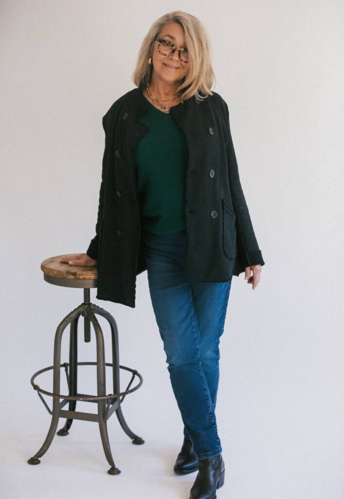 Linda Davis standing